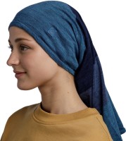 Headwear multifuncțional Buff Merino Move Solid Denim imaginea #4 — magazin online Desire.md