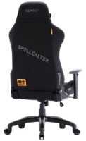 Scaun gaming Sense7 Spellcaster Senshi Edition XL Fabric Black imaginea #3 — magazin online Desire.md