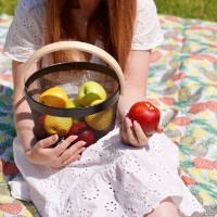 Bol pentru fructe Tadar Basket Black imaginea #5 — magazin online Desire.md