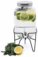 Borcan de băutură pe un suport Tadar Don Griffo Black 4L