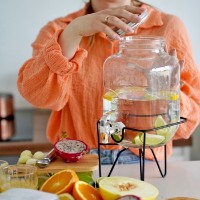 Borcan de băutură pe un suport Tadar Don Griffo Black 4L imaginea #2 — magazin online Desire.md