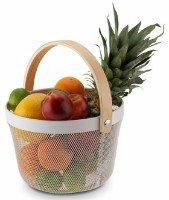 Bol pentru fructe Tadar Basket White
