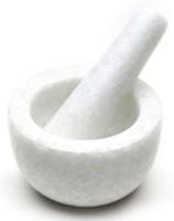 Ступа с пестиком Tadar Marble White фото №1 — интернет-магазин Desire.md