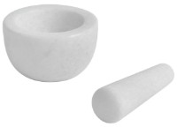 Ступа с пестиком Tadar Marble White фото №2 — интернет-магазин Desire.md