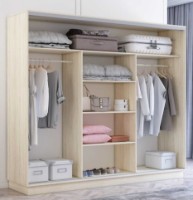 Dulap cu uşi glisante Mobildor-Lux Fox Mirror 250x210 Oak Sonoma (fox6243) imaginea #2 — magazin online Desire.md