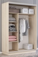 Dulap cu uşi glisante Mobildor-Lux Fox 140x240 Oak Sonoma (fox5428) imaginea #2 — magazin online Desire.md