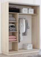 Dulap cu uşi glisante Mobildor-Lux Fox 160x210 Oak Sonoma (fox5601) imaginea #2 — magazin online Desire.md