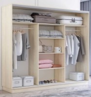 Dulap cu uşi glisante Mobildor-Lux Fox 240x210 Oak Sonoma (fox6803) imaginea #2 — magazin online Desire.md