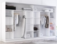 Dulap cu uşi glisante Mobildor-Lux Fox 370x210 White (fox7692) imaginea #2 — magazin online Desire.md