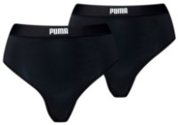 Женские трусы Puma Women High Waist Brazilian 2Packed Black, s.S фото №1 — интернет-магазин Desire.md