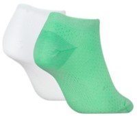 Женские носки Puma Women Mesh Sneaker 2P Green/White Combo, s.39-42
