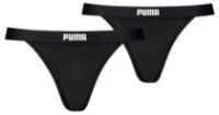 Женские трусы Puma Women Tanga String 2Packed Black, s.XS фото №1 — интернет-магазин Desire.md