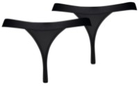 Женские трусы Puma Women Tanga String 2Packed Black, s.XS фото №2 — интернет-магазин Desire.md