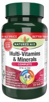Витамины Natures Aid Multi-Vitamins & Minerals 30tab фото №1 — интернет-магазин Desire.md