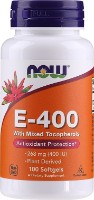 Vitamine NOW E-400 With Mixed Tocopherols 100cap