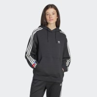 Женская толстовка Adidas Floral Hoodie Black, s.XS фото №2 — интернет-магазин Desire.md