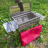 Гриль-мангал Chéf la Grătar Max Inox фото №4 — интернет-магазин Desire.md