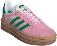 Кеды женские Adidas Gazelle Bold W True Pink/Green/Cloud White, s.39.5 фото №3 — интернет-магазин Desire.md