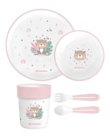 Набор для кормления Kikka Boo Savanna Pink (31302040137)