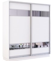 Шкаф-купе Mobildor-Lux Fox Mirror Elements 160x200 White (fox5611)