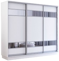 Dulap cu uşi glisante Mobildor-Lux Fox Mirror Elements 250x220 White (fox6127)