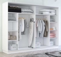 Dulap cu uşi glisante Mobildor-Lux Fox Mirror Elements 290x230 White (fox7710) imaginea #2 — magazin online Desire.md