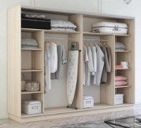 Dulap cu uşi glisante Mobildor-Lux Fox 350x60x230 Sonoma (fox7595) imaginea #2 — magazin online Desire.md