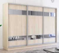 Dulap cu uşi glisante Mobildor-Lux Fox 350x60x240 Sonoma (fox7596)