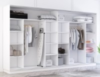 Dulap cu uşi glisante Mobildor-Lux Fox Mirror Elements 370x210 White (fox7620) imaginea #2 — magazin online Desire.md