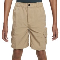 Pantaloni scurți pentru copii Nike K Nk Odp Wvn Cargo Short Beige, s.S