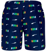 Детские плавки Puma Swim Boys Printed Logo Mid Shorts 1P Navy Combo, s.116