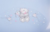 Cădiţă Cangaroo Bear 2138 Blue 100cm imaginea #4 — magazin online Desire.md