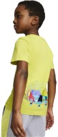 Tricou pentru copii Puma X Trolls Tee Lime Sheen, s.104 imaginea #4 — magazin online Desire.md