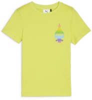 Tricou pentru copii Puma X Trolls Tee Lime Sheen, s.116