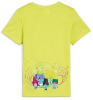 Tricou pentru copii Puma X Trolls Tee Lime Sheen, s.116 imaginea #2 — magazin online Desire.md
