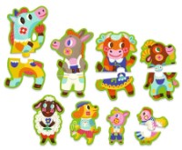 Puzzle Djeco Big and Small on the Farm DJ08266