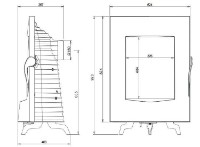 Камин Invicta Mandra (P619944) фото №2 — интернет-магазин Desire.md