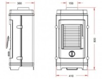 Камин Invicta Remilly (P601384) фото №3 — интернет-магазин Desire.md