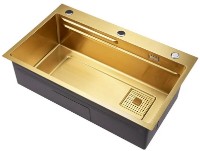 Chiuvetă de bucătărie iSink P31 Aur (1305893) imaginea #1 — magazin online Desire.md