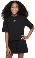 Tricou pentru copii Nike Nsw Ss Top Jsy Lbr Black, s.M