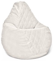 Fotoliu puf BeanBag Maserrati Romb L Белый imaginea #1 — magazin online Desire.md