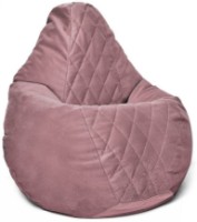 Fotoliu puf BeanBag Maserrati Romb XXL Пудра