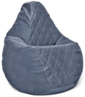 Fotoliu puf BeanBag Maserrati Romb XXL Серый imaginea #1 — magazin online Desire.md