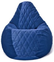 Fotoliu puf BeanBag Maserrati Romb L Синий imaginea #2 — magazin online Desire.md