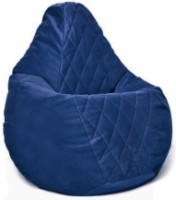 Fotoliu puf BeanBag Maserrati Romb XL Синий