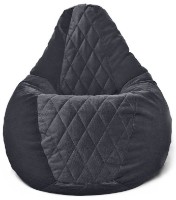Fotoliu puf BeanBag Maserrati Romb XL Черный imaginea #2 — magazin online Desire.md