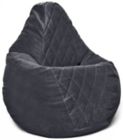 Fotoliu puf BeanBag Maserrati Romb XL Черный