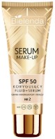 Fluid de ten pentru față Bielenda Make-Up Fluid+Serum SPF50 30ml N2