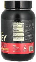Proteină Optimum Nutrition Gold Standard 100% Whey Strawberry Banana 907g imaginea #2 — magazin online Desire.md