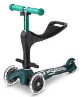 Trotinetă Micro Mini 3in1 Deluxe ECO LED (MMD167)